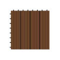 300 * 300 * 22mm Fabriqué en Chine DIY WPC Decking Tile, Composite Decking DIY Tile